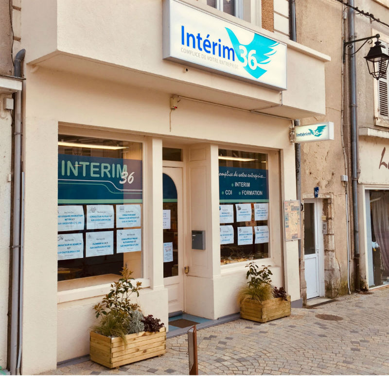 agence interim 36 exterieur